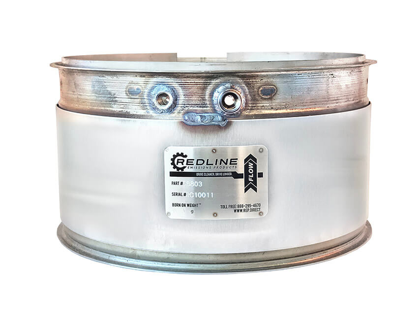 Redline Emissions Products Replacement for Cummins ISM DOC / Catalyst ( 4965243 / REP 58803)