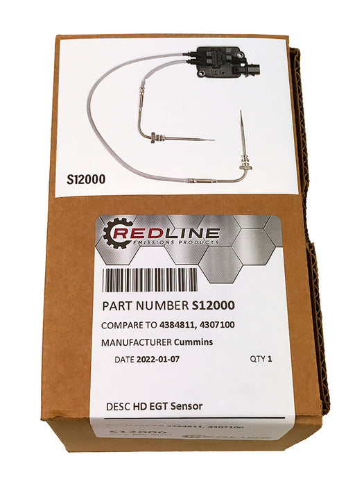 HD EGT SENSOR - CUMMINS (4384811, 4307100)